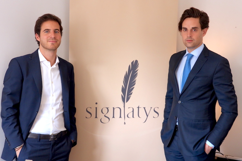 Signatys - Olivier Adler et François Rochat © Aucune Limite • agence de presse suisse • agence de communication suisse • média suisse • magazine suisse